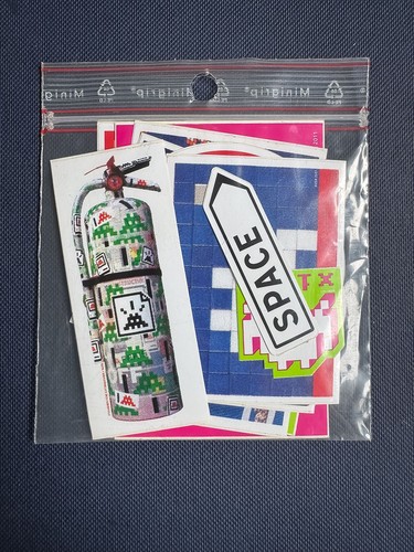 Invader sticker pack 2011 - invader,