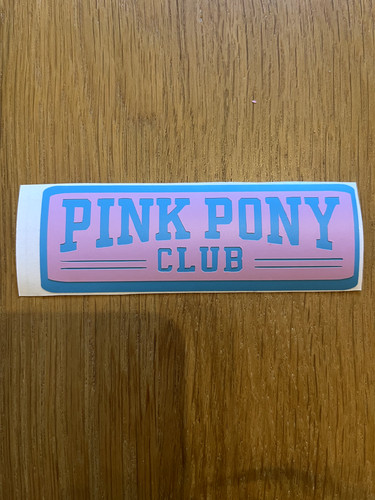 Vinyl decal sticker pink - sticker,