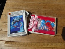 Imai Thunderbird 5 model kit with Space Monitor John Tracy. Unmade kit - 1992