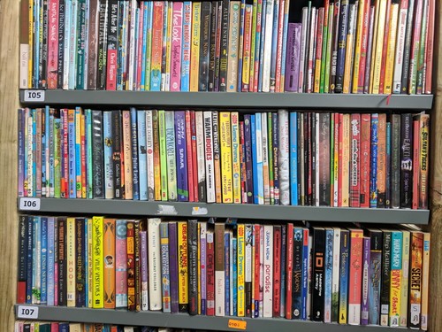 Children reading books - children's,