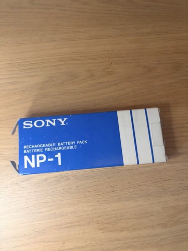 Sony rechargeable battery - np-1,