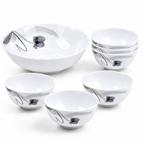 Porcelain bowl set piece - set, 7