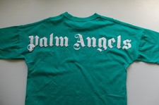 Palm Angels Green T-shirt M Made in Italy