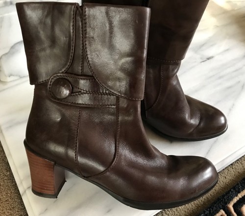 Wolky brown leather - leather, calf