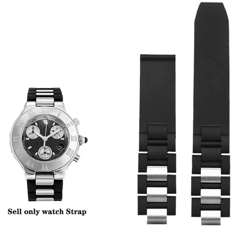 20mm 10mm black - black, wrist