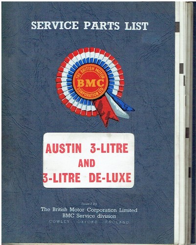 Austin litre incl - 3-litre, deluxe