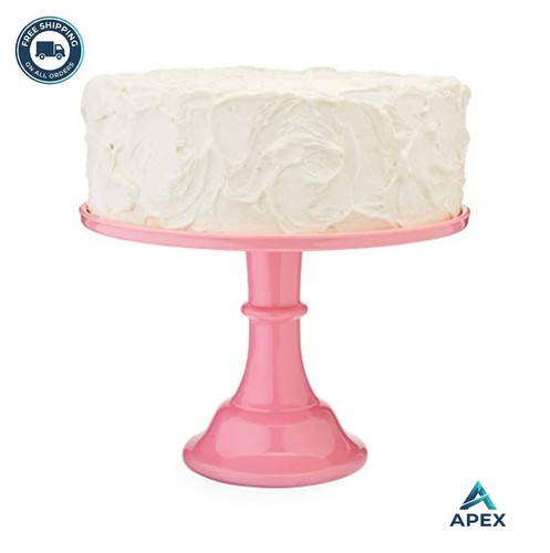 Pink melamine cake - pink, 11.5