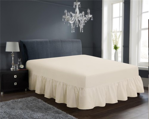Frilled base valance - frilled,