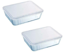 Pyrex Dish with Plastic Lid -