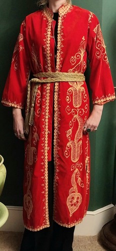 Vintage long embroidered - vintage,