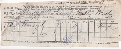Midland railway 1889 misc way - midland,