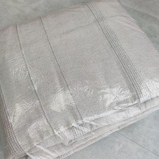 Vintage NEW Unused IKEA 5'x8' Single Bed Chair Natural Beige Indian Cotton Throw