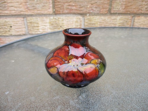 Moorcroft flambé clematis - moorcroft,