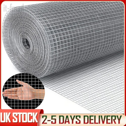 Welded wire mesh galvanised - 8m,