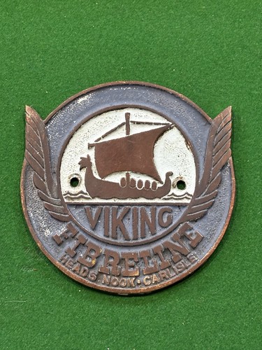 Viking caravan car - viking, badge