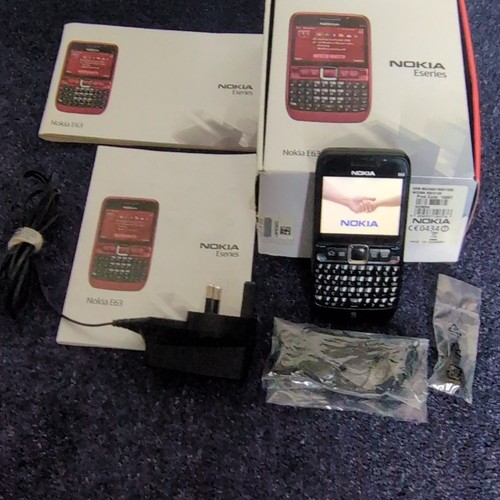Nokia e63 black qwerty - nokia,