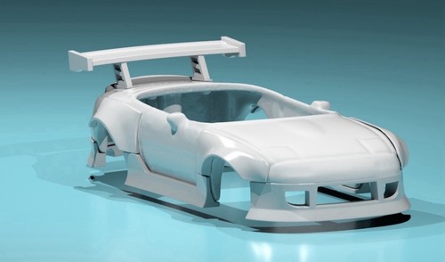 Body kit for hot wheels - kit,