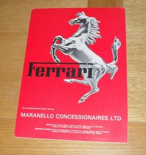 Ferrari Range Brochure 1981 -
