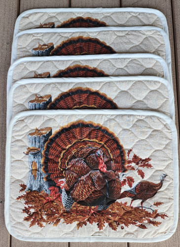 Vintage quilted thanksgiving - quilted,