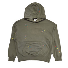 Nicce Any Wear Green Pullover Sweatshirt Hoodie Uk Men's Medium L379