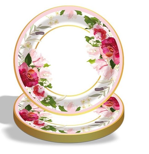 Rose plate gardener flower - rose,