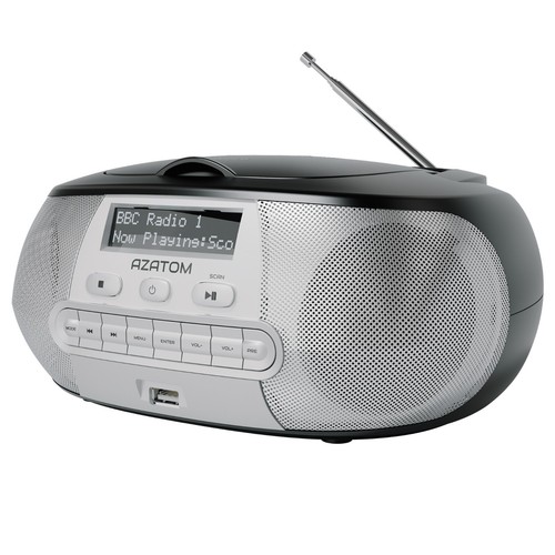 Azatom boombox dab radio - fm,