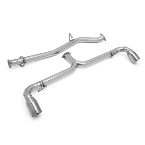 Stainless steel cat back - stainless,