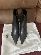 Zara HIGH HEEL POINTED ANKLE