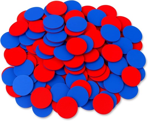 Two colour counters 100pcs - two, –