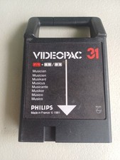 Philips Videopac 31 - Musician Game. Cartridge Only.G7000. France 1981. Vtg