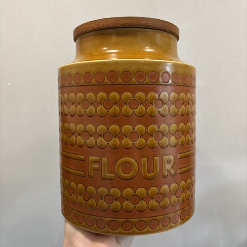 Hornsea pottery saffron flour - pottery,