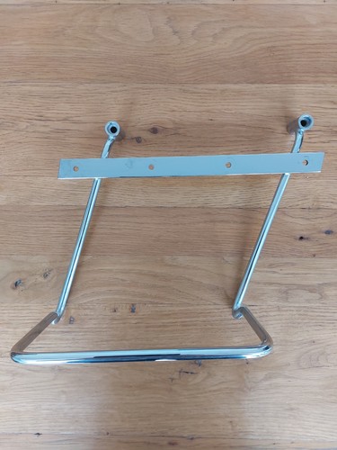 Chrome saddlebag pannier - chrome,
