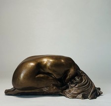 Vintage Bronzed Effect Ceramic