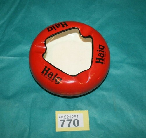 Ashtray vintage haig scotch - ashtray,