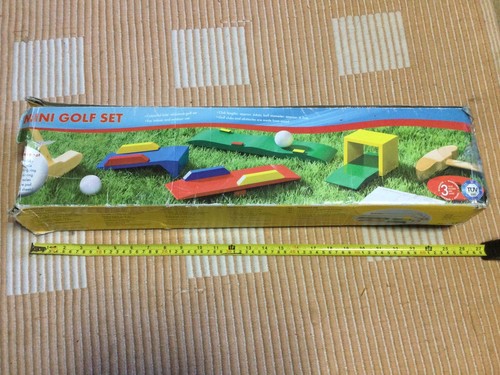 Mini wooden golf set - mini, child