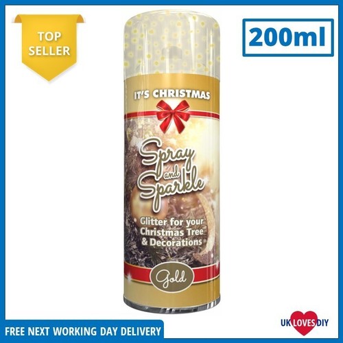 Gold glitter spray paint - spray,