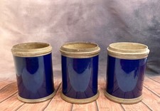 ANTIQUE 1860's APOTHECARY CERAMIC JAR CHEMIST BOTTLES 28cms  HERB PLANT POT