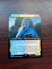 1x BORDERLESS RIVER SONG - Doctor Who - MTG - Magic the Gathering