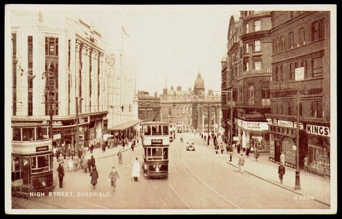High street sheffield - street,
