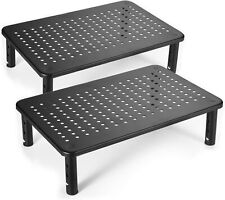 2 PACK 3 HEIGHT ADJUSTABLE