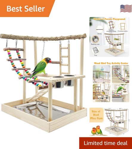 Portable wooden bird - portable,