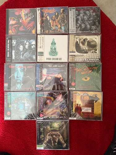 Pink cream lot 13 albums - lot,