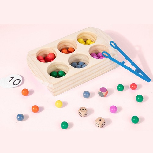 Counting bead montessori color - counting,