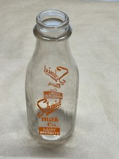 Vintage Quart Milk Bottle -