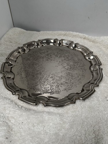 Serving tray silver plated - serving,