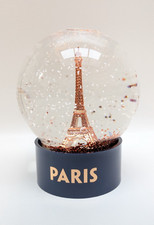 Paris France Snow Globe Glass