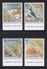 GUERNSEY 1999 QEII Herm Island Parks set of 4 SG 833-836 MNH/**