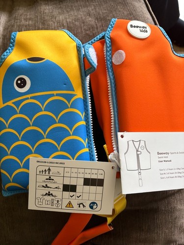 New beeway kids swim vest - -,