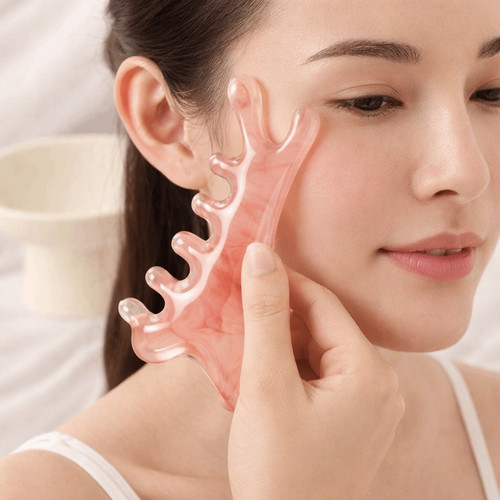 Resin head scalp meridian - resin,