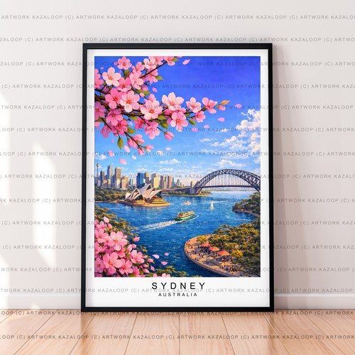 Sydney spring unframed - spring,